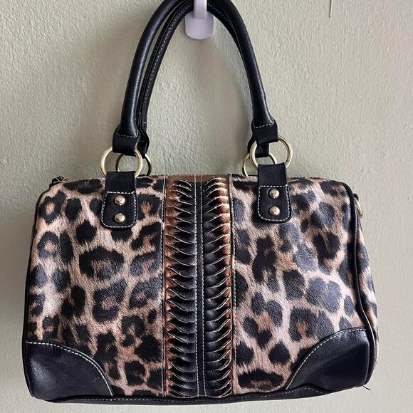 Shoulder Bag Cheetah Y2K Women's Vintage - Picture 1 of 8